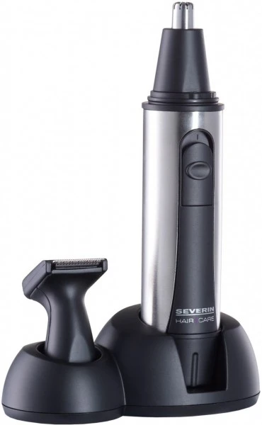 Severin HS 0781 Nasen-/Ohrhaarschneider Edelstahl/schwarz