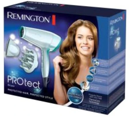 Remington D 8700 E 51 Protect Dryer Haartrockner Blau â Bild 3