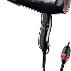 Valera Swiss Silent Jet 7500 Light Ionic Haartrockner Schwarz/rot