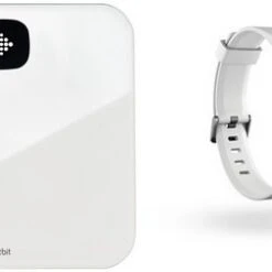 Fitbit Aria Air Bundle Inspire HR FB203WTBNDL-DH Bluetooth Personenwaage Weiß