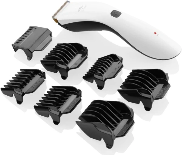 Eta Tommy Haarschneider Netz/Akku Weiß/schwarz