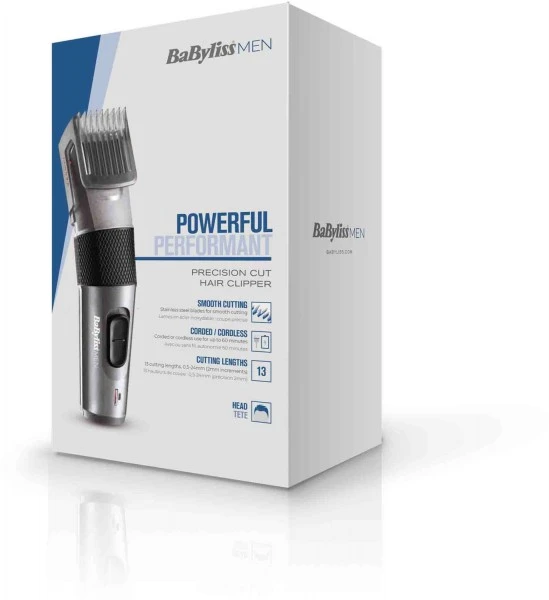 BaByliss E786E Precision Cut Haarschneider Grau â Bild 4