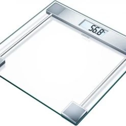 SANITAS SGS 06 Personenwaage Glas/silber