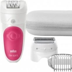 Braun 5-547 Silk-èpil 5 Epilierer Weiß/pink