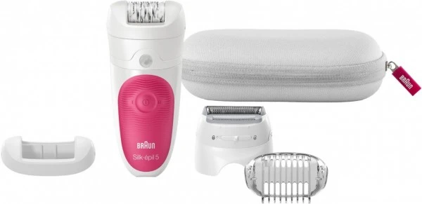 Braun 5-547 Silk-èpil 5 Epilierer Weiß/pink