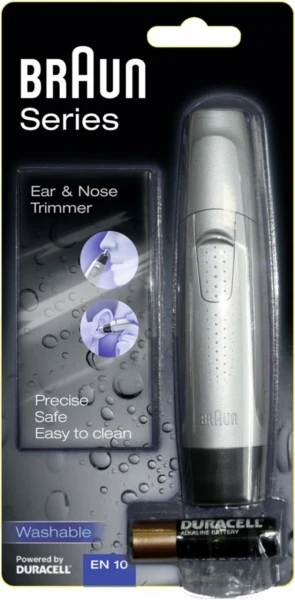 Braun Series EN10 Ohr-/Nasenhaarschneider Silber/schwarz â Bild 2