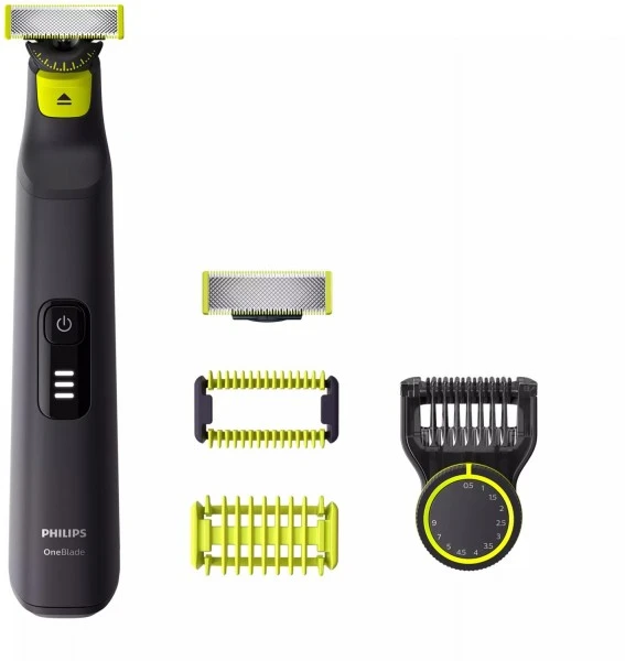 Philips QP6541/16 OneBlade Pro Face & Body Bartschneider Schwarz 1 Philips QP6541/16 OneBlade Pro Face & Body Bartschneider Schwarz