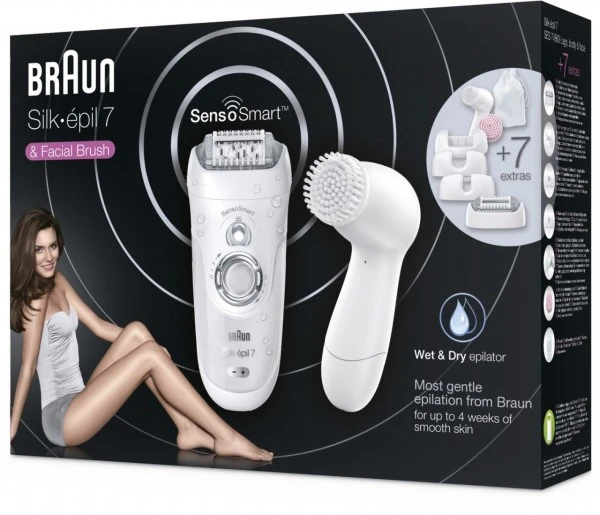 Braun 7-860 Silk-epil SensoSmart Epilierer Weiß – Bild 3
