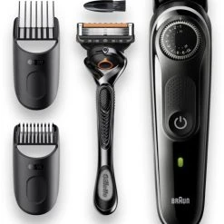 Braun BT3342 BeardTrimmer Bart Und Haarschneider Schwarz/grau