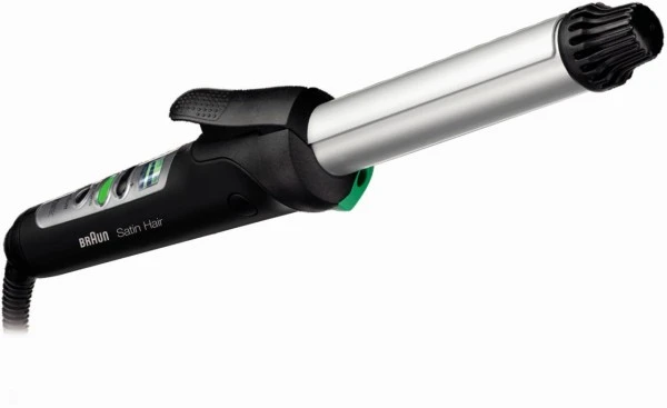 Braun CU710 Satin Hair 7 Lockenstab Schwarz/silber 2 Braun CU710 Satin Hair 7 Lockenstab Schwarz/silber – Bild 2