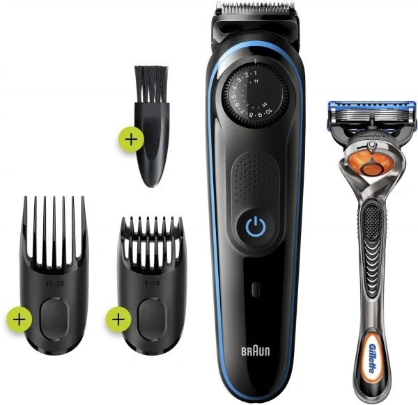 Braun BT 3240 BeardTrimmer Bartschneider Schwarz/blau 5 Braun BT 3240 BeardTrimmer Bartschneider Schwarz/blau – Bild 5