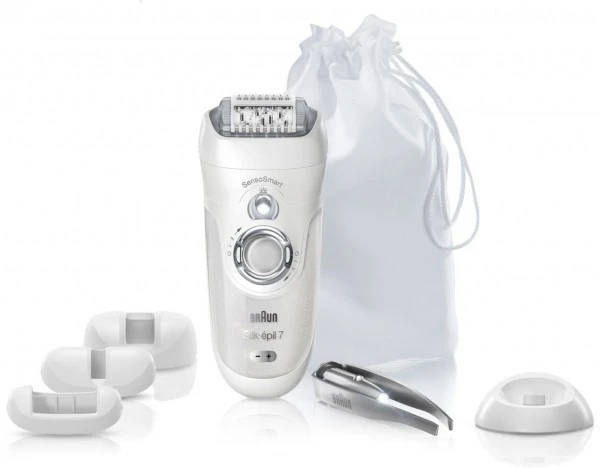 Braun 7-870 Silk-epil SensoSmart Epilierer Weiß 1 Braun 7-870 Silk-epil SensoSmart Epilierer Weiß