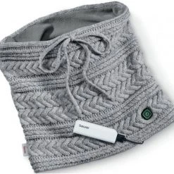 Beurer HK 37 Loop To Go Beheizter Schlauchschal Grau